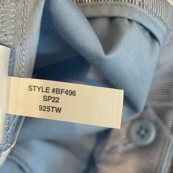 New J. Crew Patch-Pocket Slim Boyfriend Chino Pant Light Blue Women's Size 32 - Picture 7 of 10